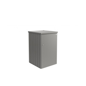 Biohort | ContainerBox Alex Variant 2 | Zijwanden Kwartsgrijs-Metallic en Dak Kwartsgrijs-Metallic